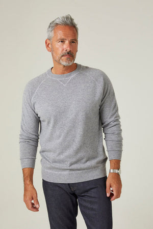 Alan Paine Assington Sweatshirt Light Grey Mix