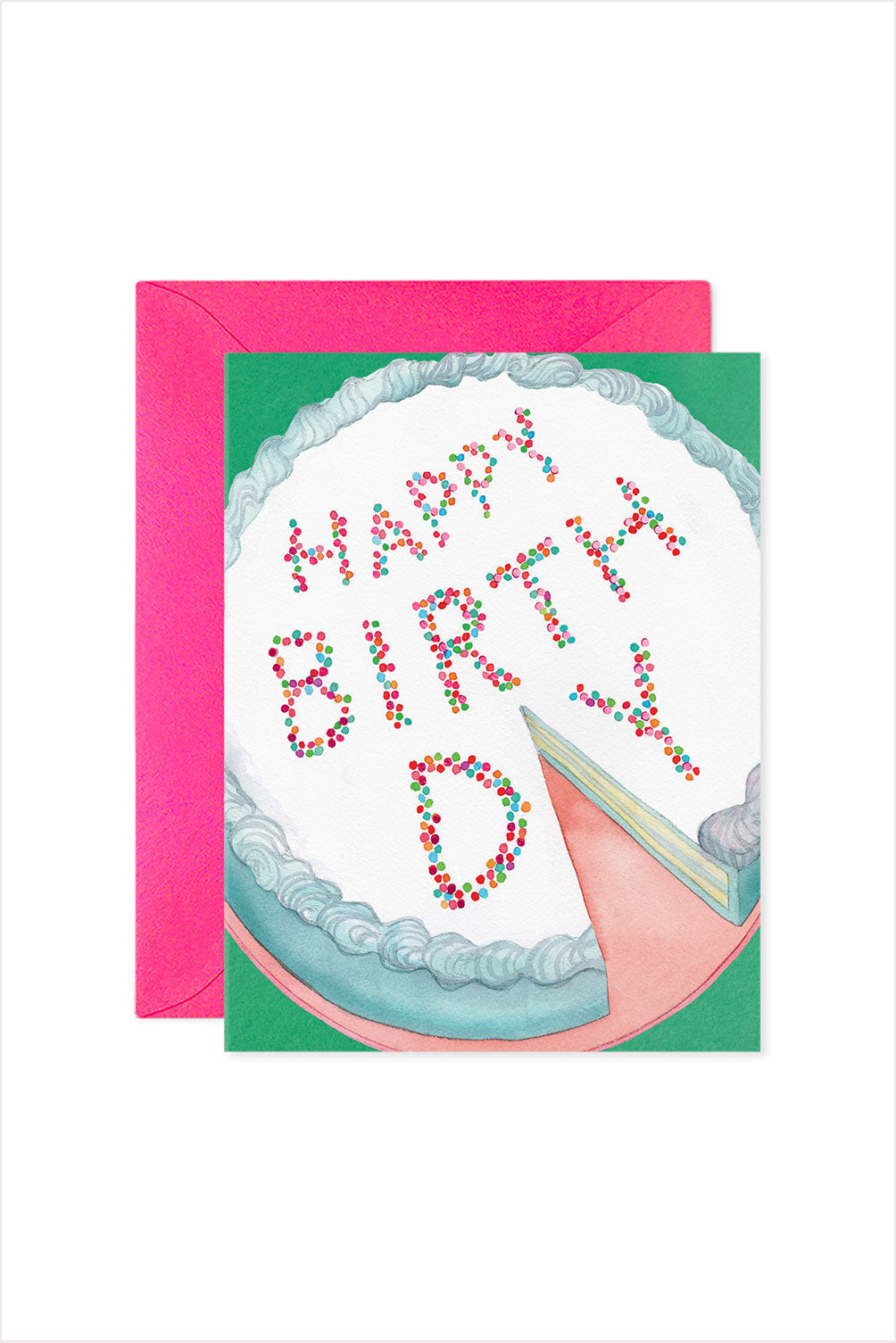 Cake Slice Birthday Card