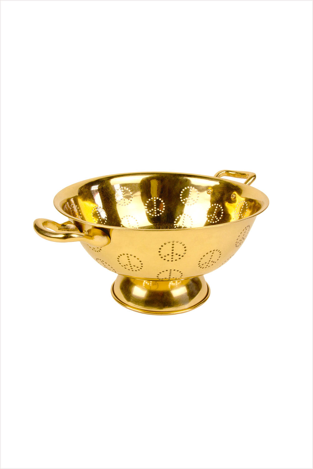 Brass Peace Colander