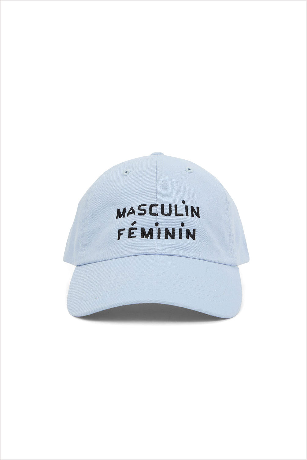 Clare V Masculin Feminin Baseball Hat Baby Blue