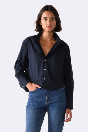 CISSA The Belle Paper Cotton Navy Blue