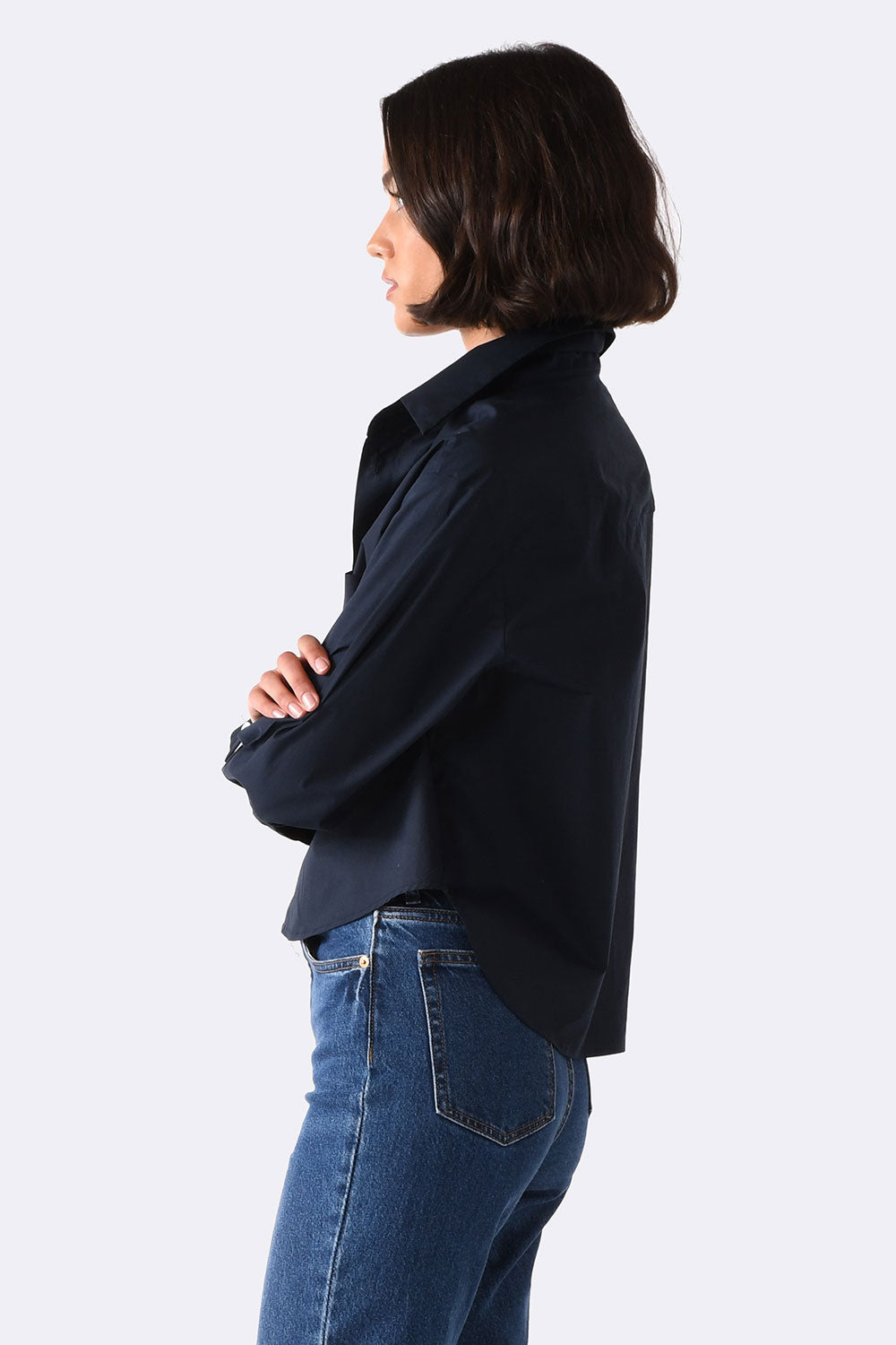 CISSA The Belle Paper Cotton Navy Blue