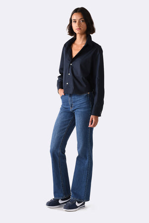 CISSA The Belle Paper Cotton Navy Blue