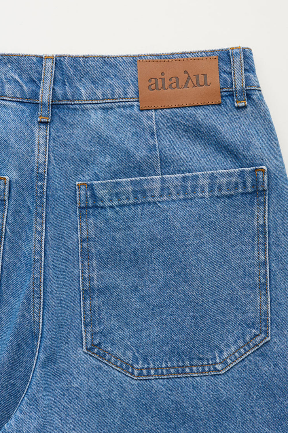 AIAYU Carlo Midwaist Wide Clear Blue