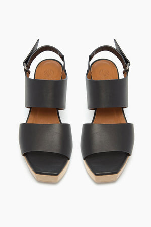 Coclico Mini Clog Black Leather