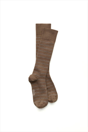 AIAYU Cotton Long Socks Mix Chestnut