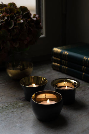 Kin Candle Holders Black