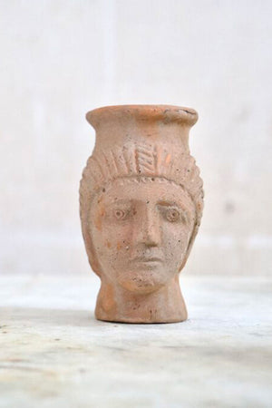Deborah 6.25" Terracotta Vase