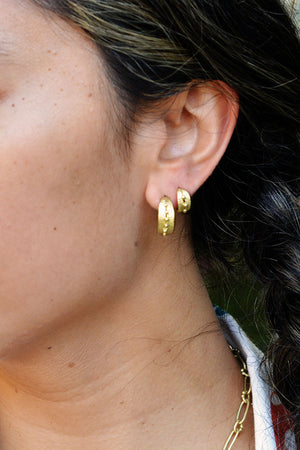 Francesca Lacagnina Mid-Size Ellipse Earrings