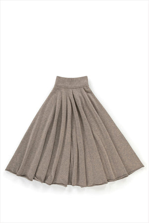 Extreme Cashmere Twirl Skirt Moss