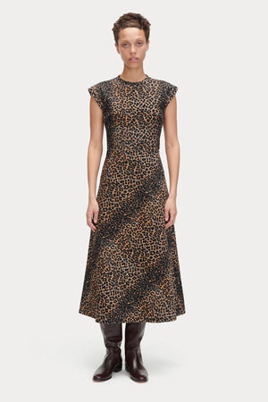 Rachel Comey Adri Dress Natural Leopard