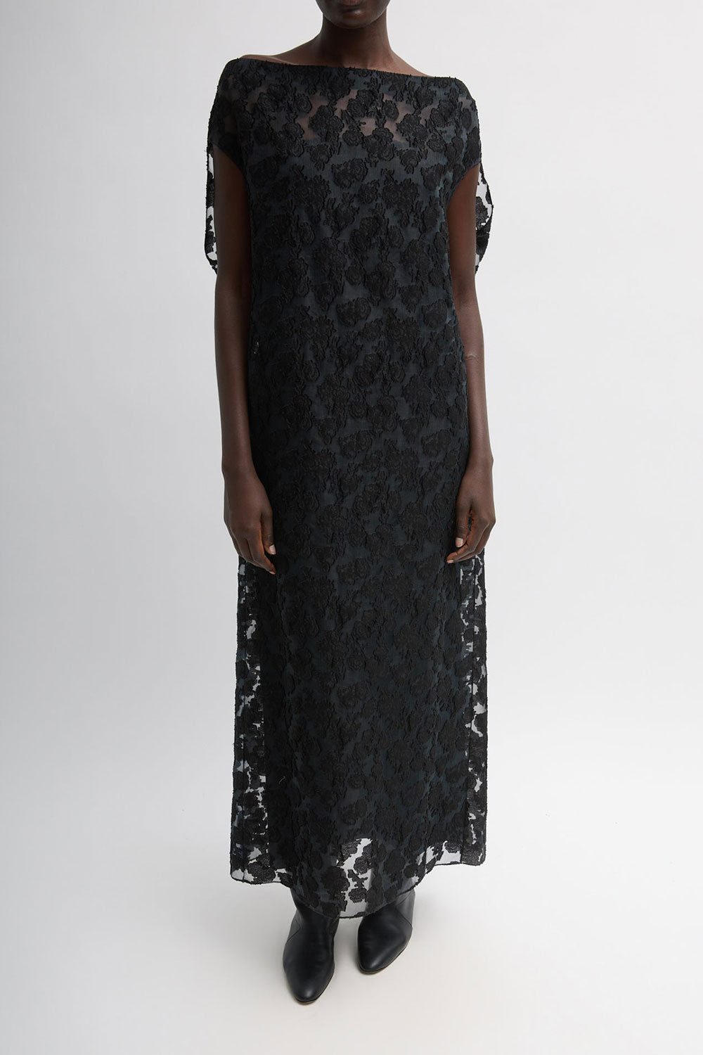 Tibi Fil Coupe Camille Dress for Women, Black, Size 4 Tibi Fil Coupe Camille Dress for Women, Black, Size 4