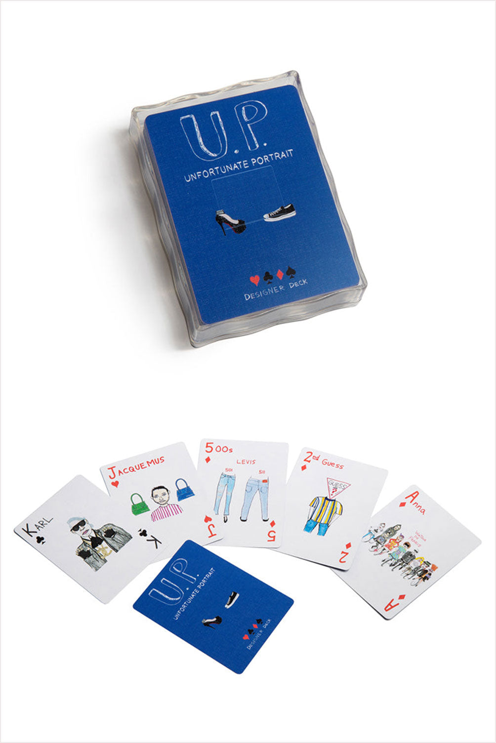 Unfortunate Portrait Fashion Playing Cards