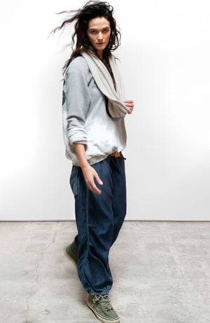FREECITY Matte Satin Biggy Pant Moonshroom