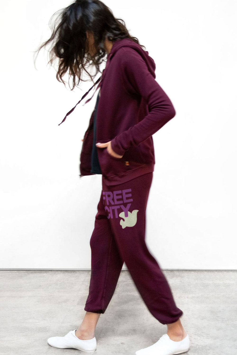 FREECITY Sweatpant Deeplove Cream