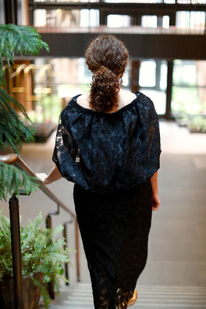 Tibi Fil Coupe Camille Dress Black