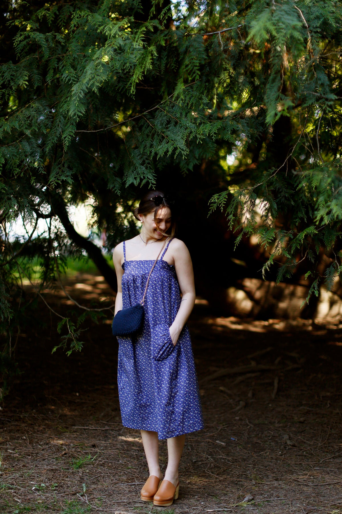 F&amp;H Women&#39;s Bunny Sundress Navy