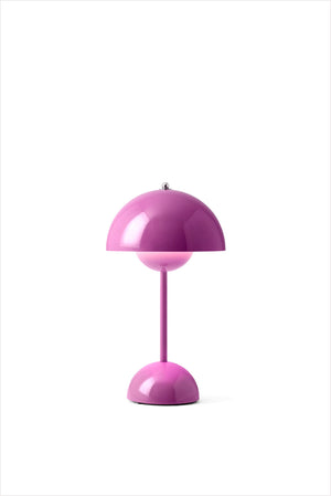 Flowerpot VP9 Rechargeable Table Lamp Tangy Pink