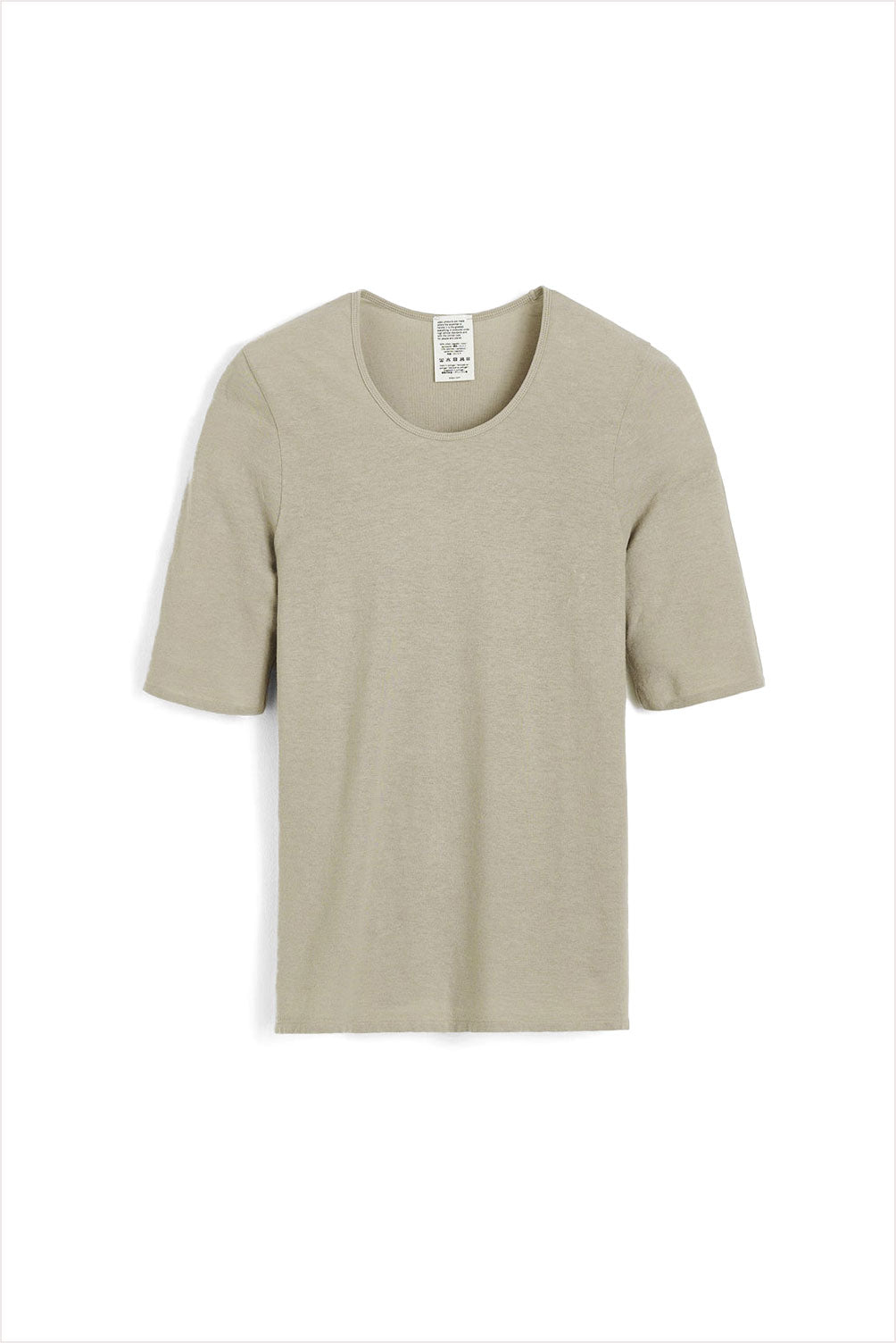 AIAYU Gentle Short Sleeve Tee Gray