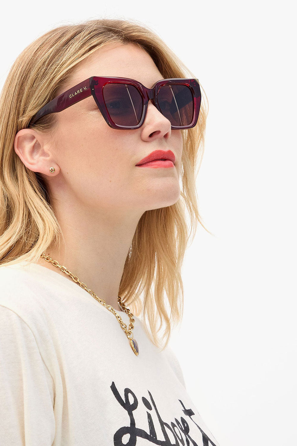 Clare V. Heather Sunglasses