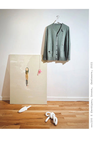Hannayoo Works No.500 H Cardigan Grass