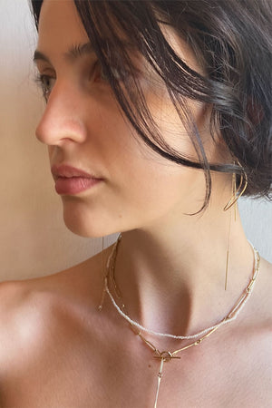 Clarissa Seed Pearl Necklace
