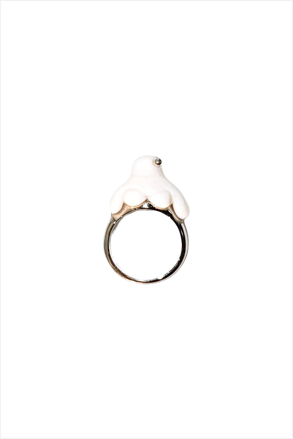 No. 4201 Cloud Buddy Ring White