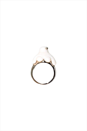 No. 4201 Cloud Buddy Ring White