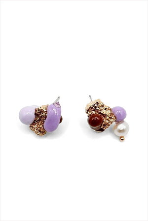 Dear No.13 Earrings Lavender