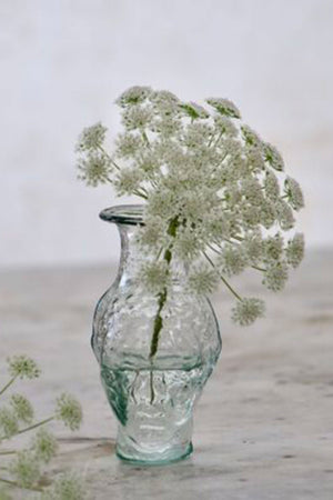 Johnas Clear 4" Glass Vase