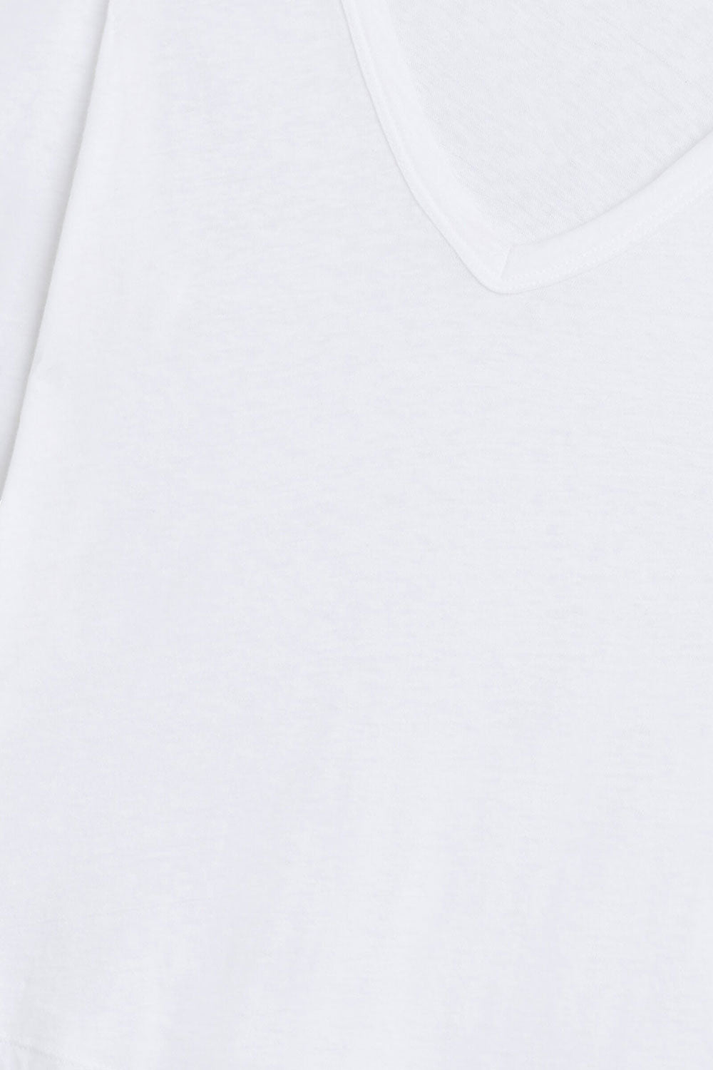 Leset Laura Scoop Neck Tank White