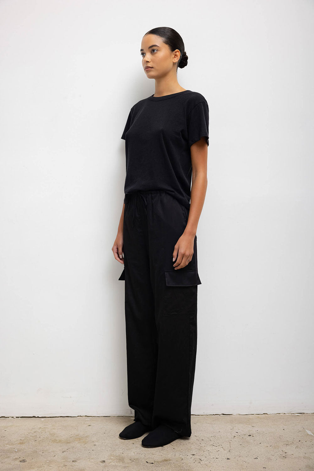 Leset Laura Margo Tee Black