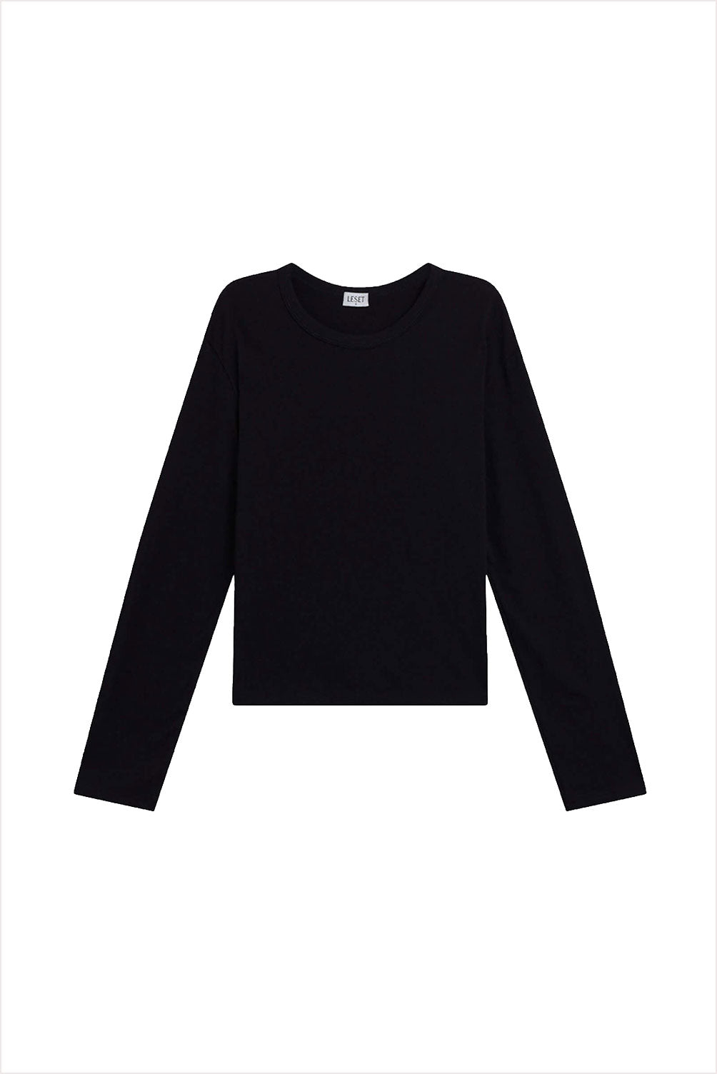 Leset Margo Long Sleeve Tee Black