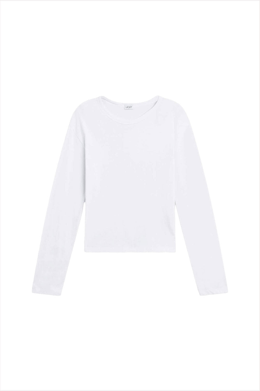 Leset Margo Long Sleeve White
