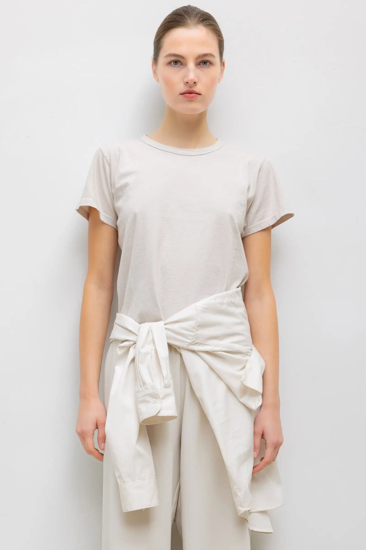Leset Margo Short Sleeve Tee Creme