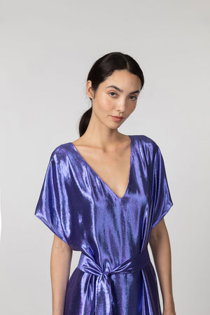 Indress Goldaming Dress Purple