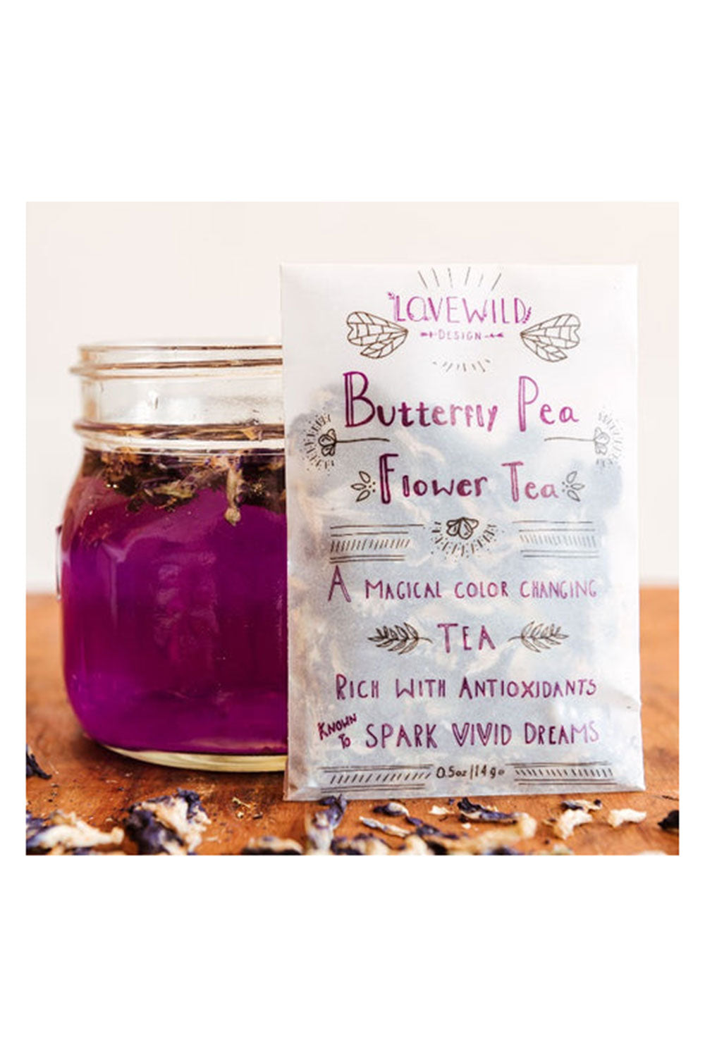 Butterfly Pea Flower Tea Envelope