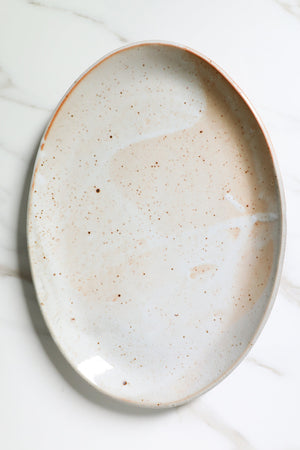 Oval Platter Shino