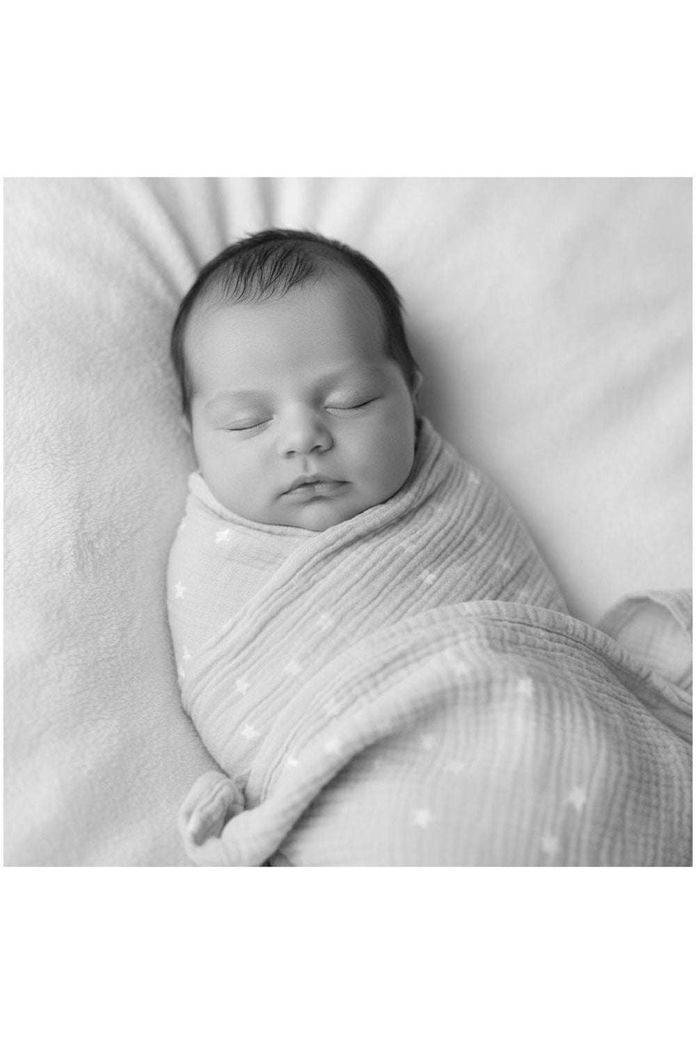Muslin Swaddle Navy Stars