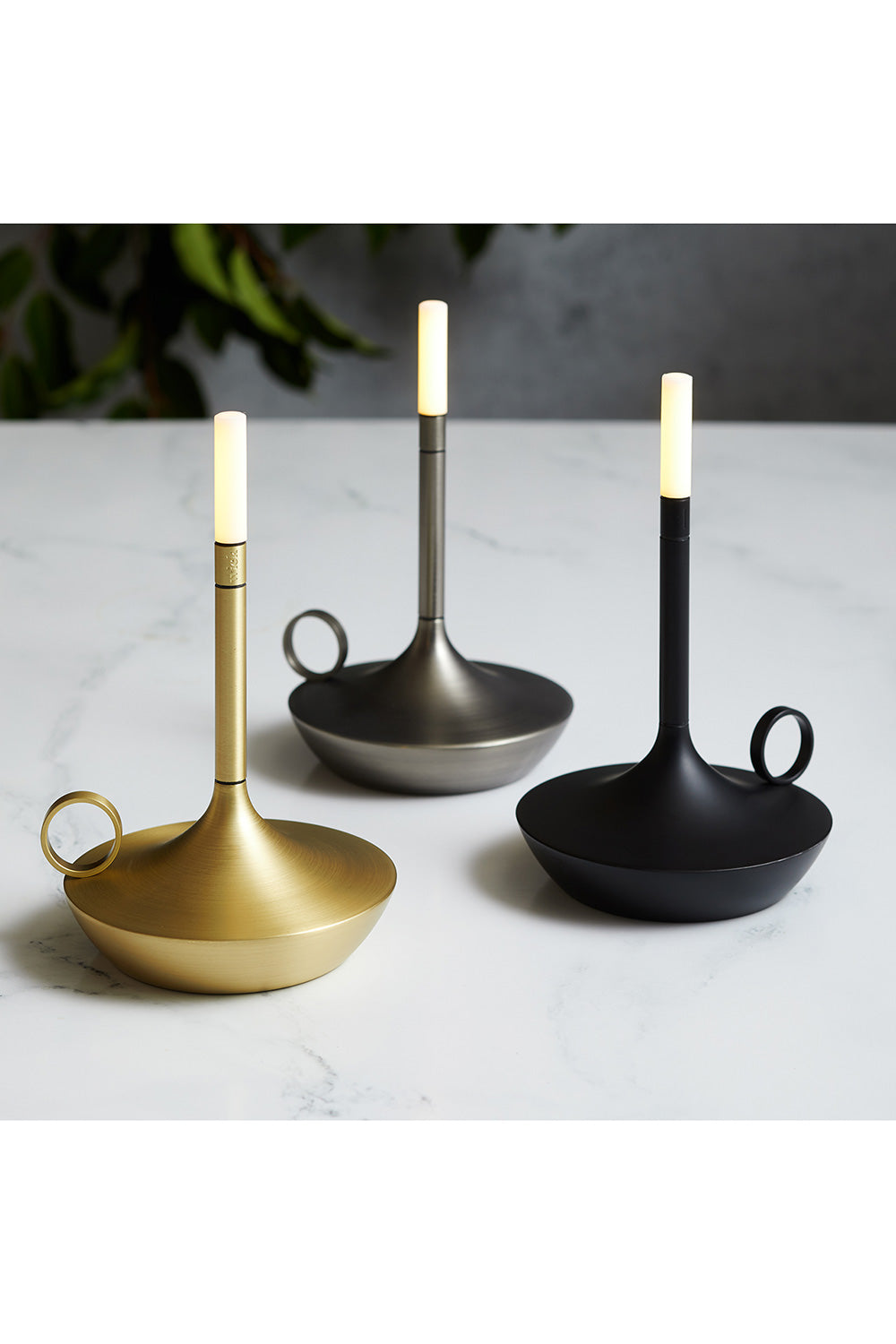 Graypants Wick Lamp Small Brass