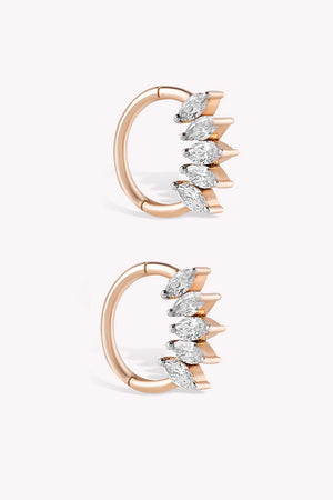 Quintet Venus Maxi Hoop Earrings