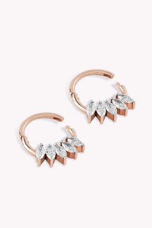 Quintet Venus Maxi Hoop Earrings