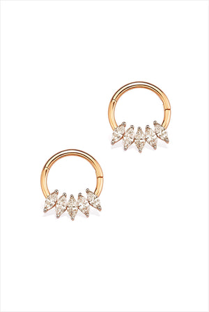 Quintet Venus Maxi Hoop Earrings