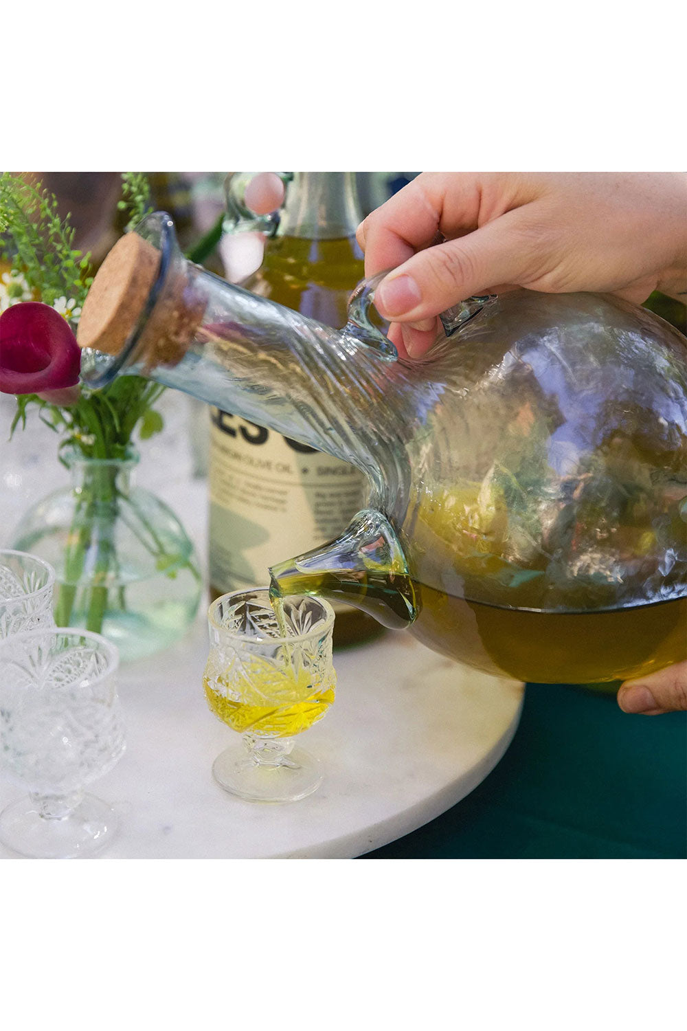 Lebanese Ibriq and Olive Oil Set