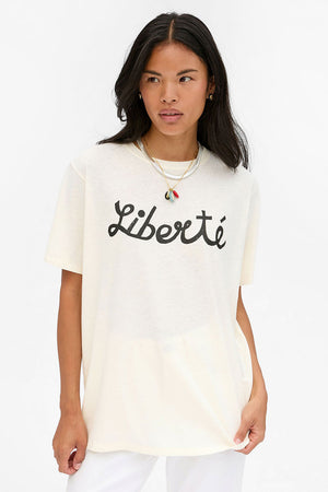 Clare V. Liberte Original Tee Cream
