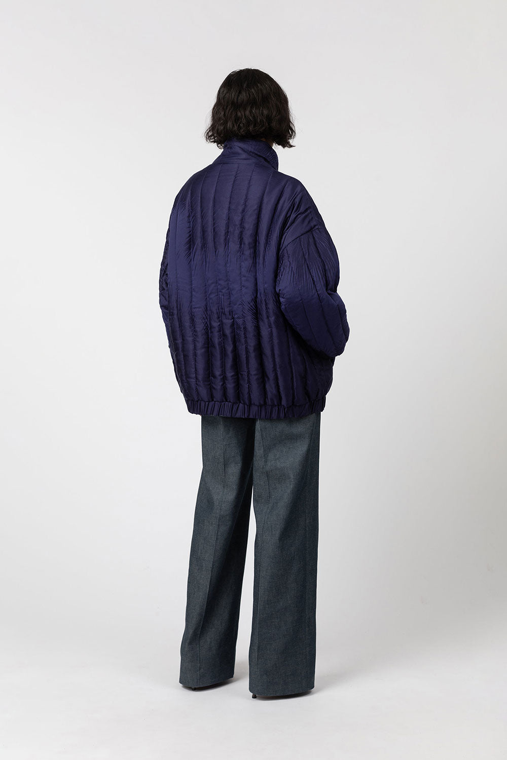 Indress Elbe Reversible Padded Jacket Ink Slate