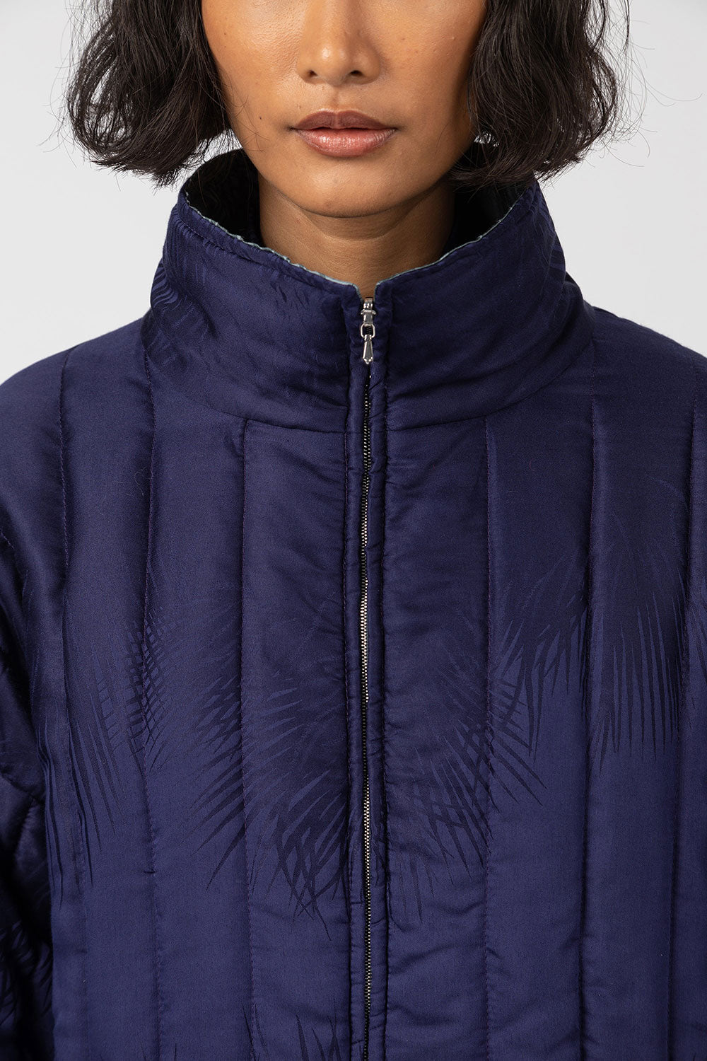 Indress Elbe Reversible Padded Jacket Ink Slate