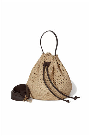Janessa Leone Cami Bag Dark Brown