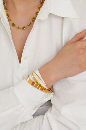 Omeen Bangle - Gold Vermeil