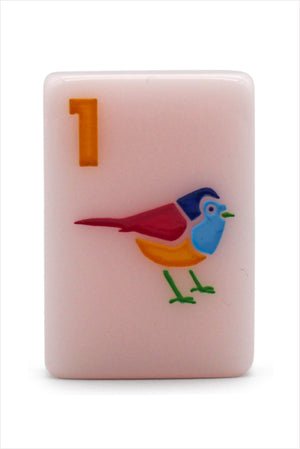 Cat Lady Rose Mahjong Tile Set